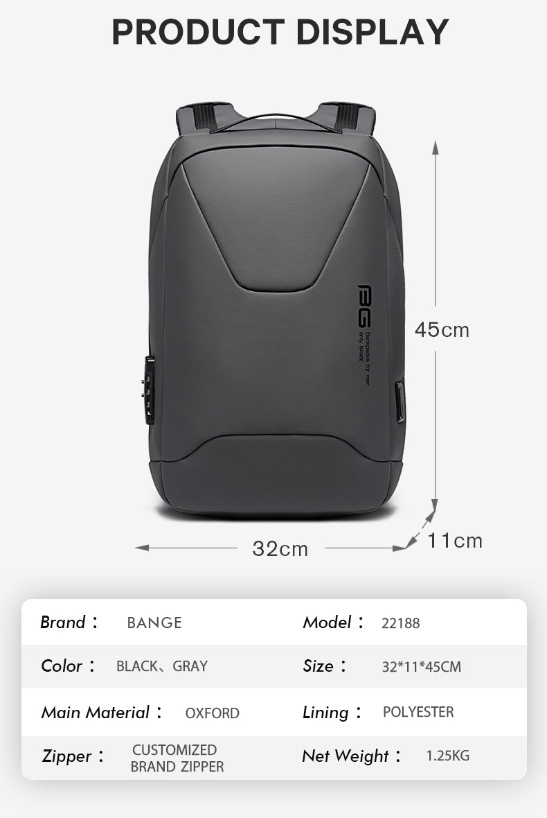 Anti Theft Backpack With USB Charging Port ,Lightweight Travel Backpack Anti Theft Backpack With USB Charging Port ,Lightweight Travel Backpack