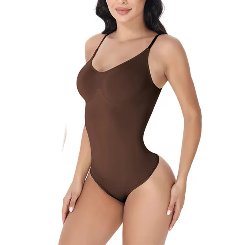 Super Sale V Neck Spaghetti Strap Bodysuit Compression Body Suits Open Crotch Shapewear Slimming Body Shaper Smooth Out Bodysuit Super Sale V Neck Spaghetti Strap Bodysuit Compression Body Suits Open Crotch Shapewear Slimming Body Shaper Smooth Out Bodysuit