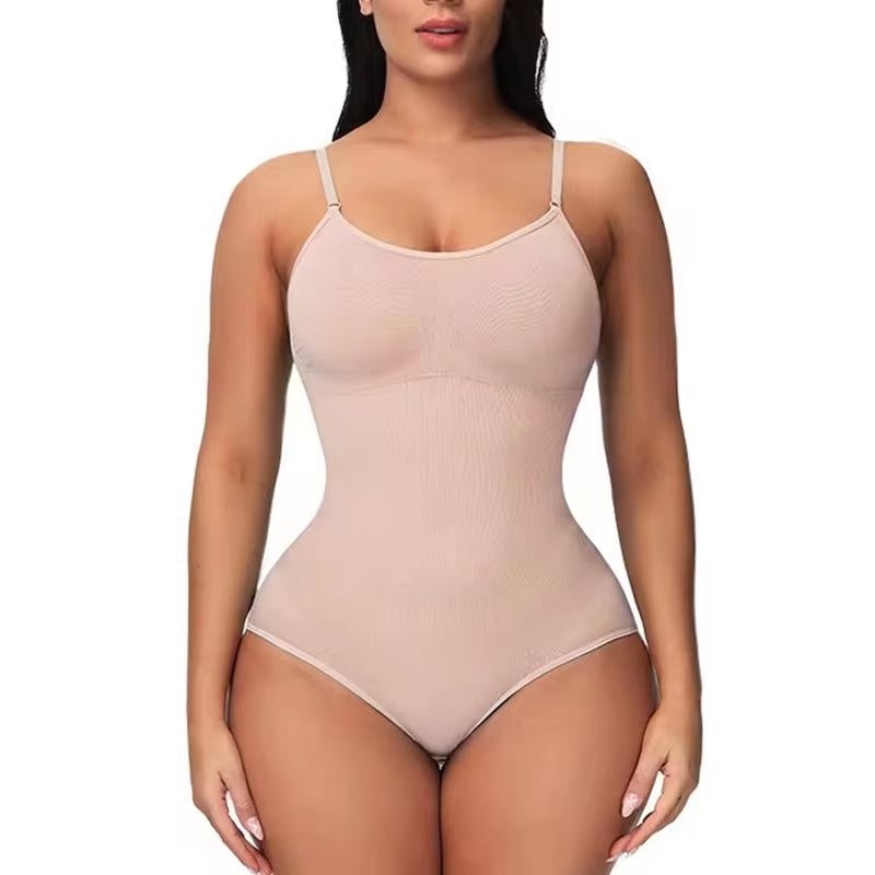 Super Sale V Neck Spaghetti Strap Bodysuit Compression Body Suits Open Crotch Shapewear Slimming Body Shaper Smooth Out Bodysuit Super Sale V Neck Spaghetti Strap Bodysuit Compression Body Suits Open Crotch Shapewear Slimming Body Shaper Smooth Out Bodysuit