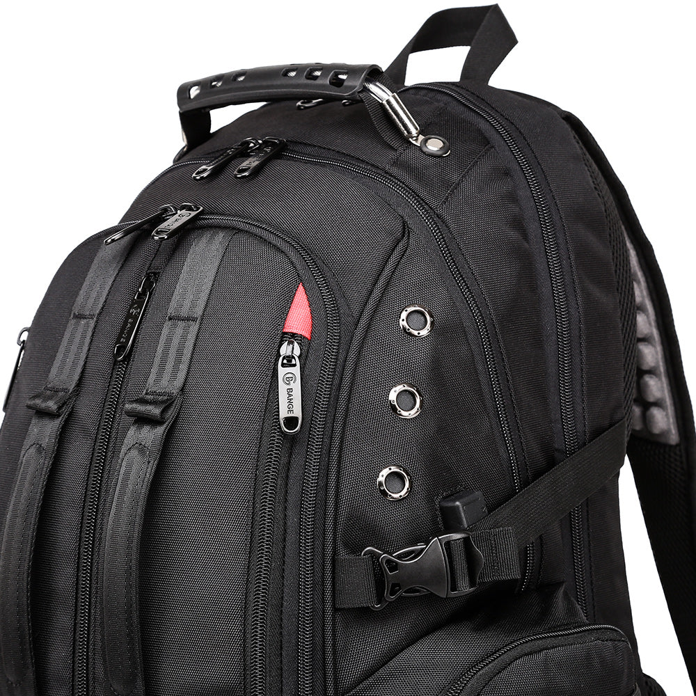 Heavy Duty Travel Backpack fits 17 inch laptop