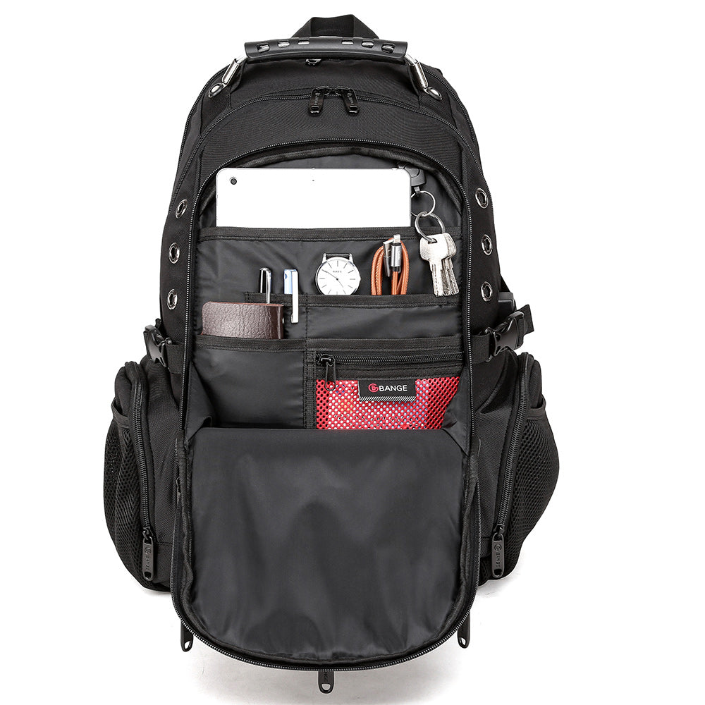 Heavy Duty Travel Backpack fits 17 inch laptop