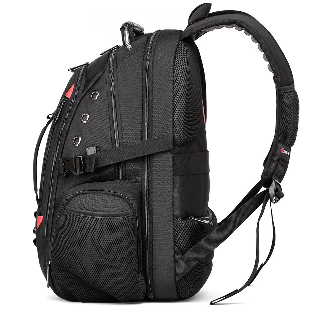 Heavy Duty Travel Backpack fits 17 inch laptop