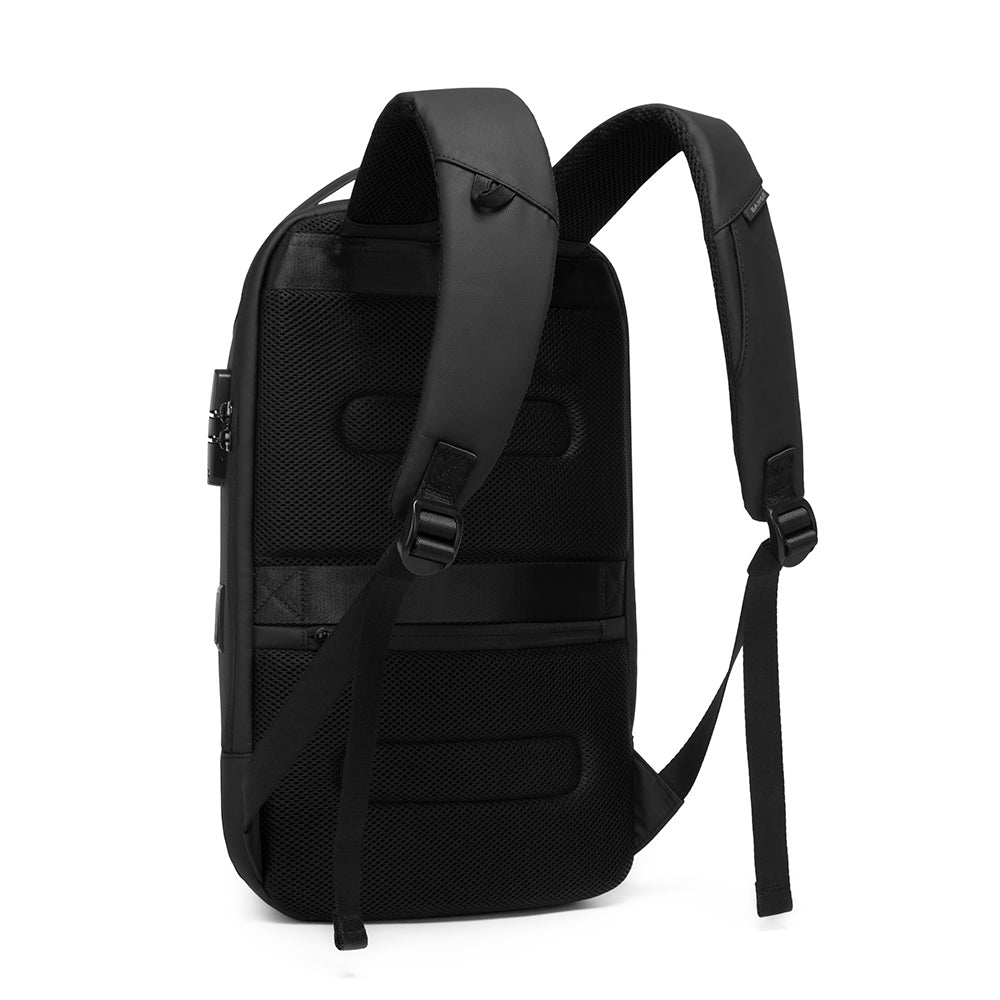 City Compact Backpack with USB Charging Port