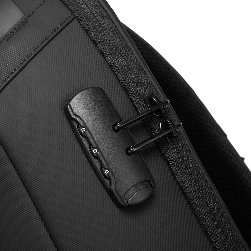 City Compact Backpack with USB Charging Port